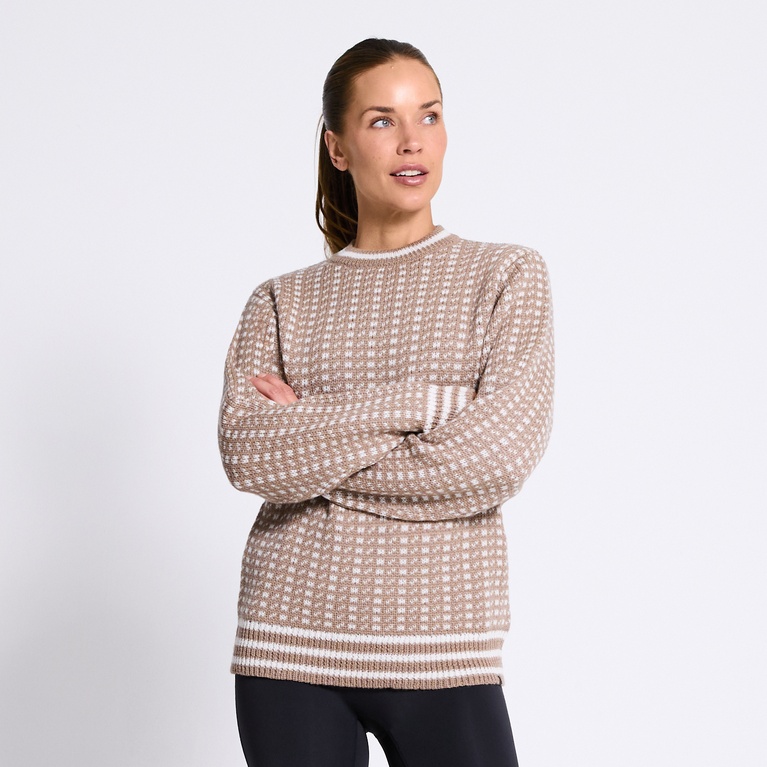 Wool sweater  "Trysil Wool Sweater" Taupe